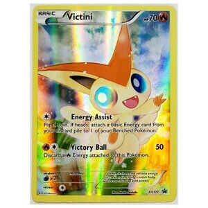 POKEMON VICTINI XY117 FULL ART HOLO RARE BLACK STAR PROMO MYTHICAL 2016